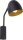 Wandleuchte SARE in Schwarz Gold Wohnzimmer Lampe