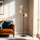 Stehlampe KALETE in Graphit 160cm Wohnzimmer Lampe