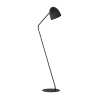 Stehlampe Schwarz 146cm B&uuml;ro Sofa Lampe SARE