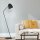 Stehlampe Schwarz 146cm Büro Sofa Lampe SARE