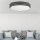 Deckenleuchte Schwarz Stoff Prima Wohnzimmer Lampe