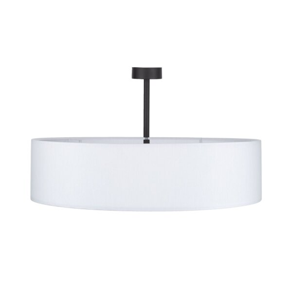 Deckenleuchte Weiß Chrom Ø60cm Wohnzimmer Lampe
