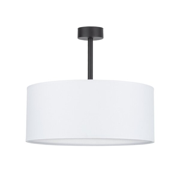 Deckenleuchte YASA Weiß Chrom Wohnzimmer Lampe
