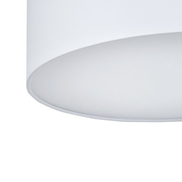 Deckenleuchte YASA Weiß Chrom Wohnzimmer Lampe