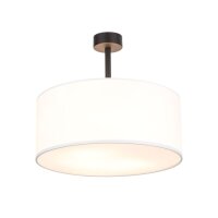 Deckenleuchte YASA Weiß Chrom Wohnzimmer Lampe