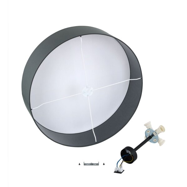 Deckenleuchte in Graphit Wohnzimmer Lampe YASA