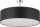 Deckenlampe Schwarz Chrom &Oslash;60cm Wohnzimmer Leuchte