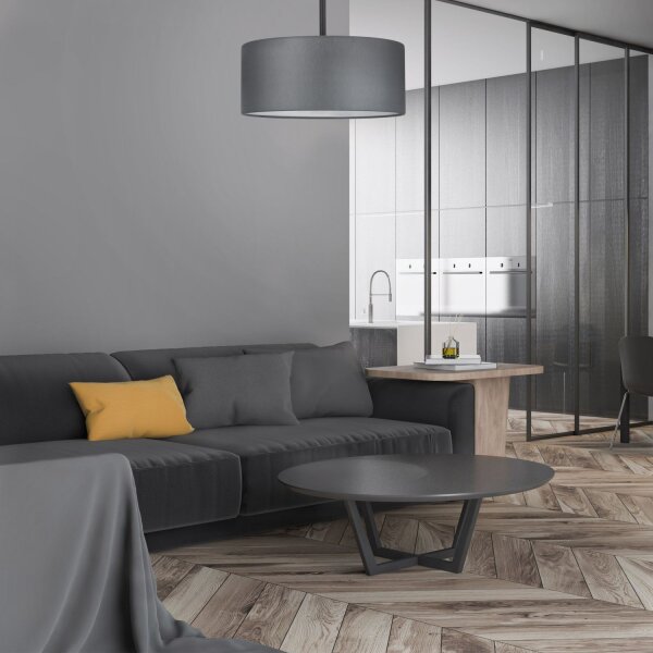 Deckenleuchte YASA Graphit Weiß Wohnzimmer Lampe