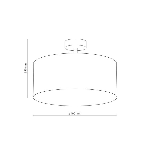 Deckenleuchte YASA Graphit Weiß Wohnzimmer Lampe