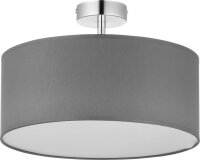 Deckenleuchte YASA Graphit Wei&szlig; Wohnzimmer Lampe
