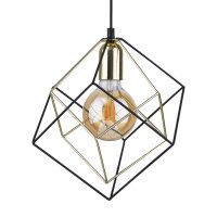 Hängeleuchte Schwarz Gold Metall Esstisch Lampe