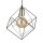 Hängeleuchte Schwarz Gold Metall Esstisch Lampe