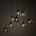 Pendelleuchte KALETE Graphit Bernstein 6xE27 Lampe