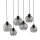 Pendelleuchte Graphit KALETE 6xE27 Esstisch Lampe