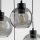 Pendelleuchte Graphit KALETE 6xE27 Esstisch Lampe