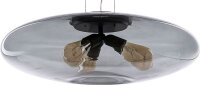Hängeleuchte in Graphit 3-flmg rund Lampe Esstisch