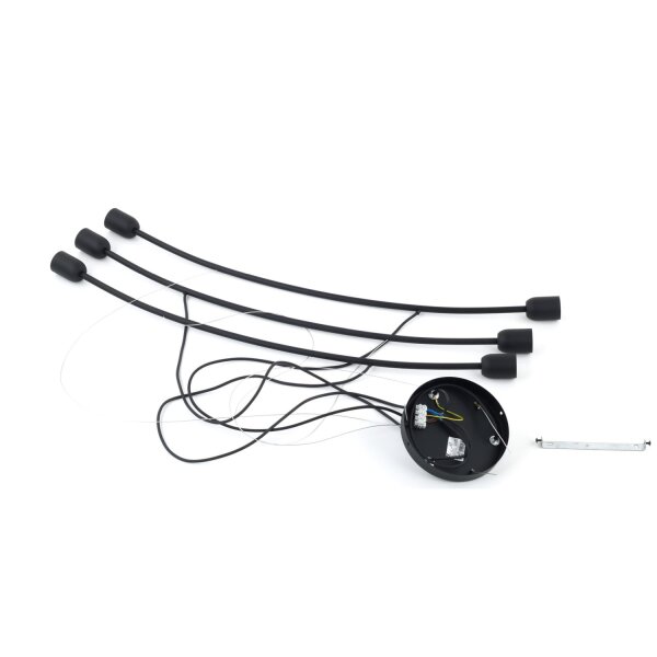 Pendelleuchte NOKO Schwarz Retro Wohnzimmer Lampe
