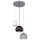 Pendelleuchte Grau Wei&szlig; Schwarz Esstisch Lampe