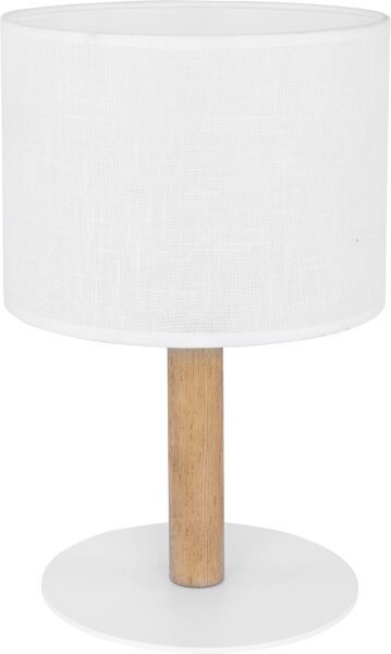 Tischlampe Weiß Holz SEYA Wohnzimmer Bett Lampe