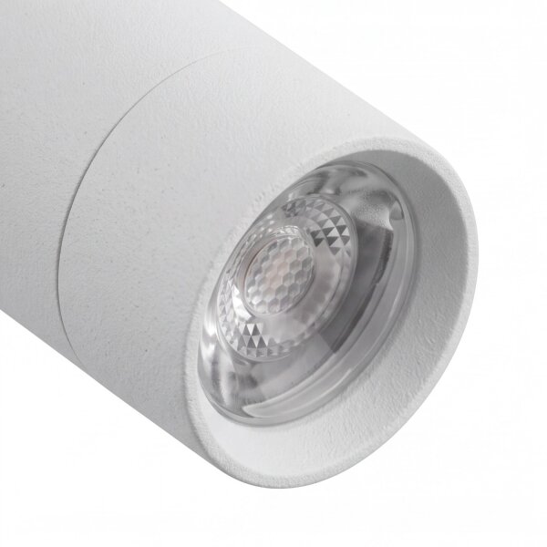 LED Aufbaustrahler rund Weiß Leselicht schwenkbar