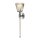 LED Badezimmerleuchte Glas Schirm IP44 in Chrom