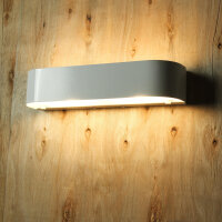 Moderne LED Wandleuchte Weiß