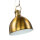 Loft Pendelleuchte in Messing antik