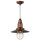 Moderne Pendelleuchte FISHERMAN in Kupfer Antik