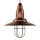 Moderne Pendelleuchte FISHERMAN in Kupfer Antik