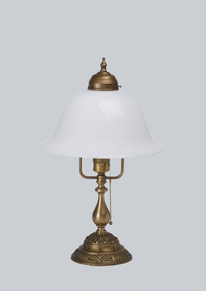 Jugendstil Tischleuchte Messinglampen