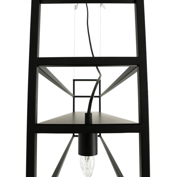 Hängelampe Schweberegal B: 102 cm 4x E27 Metall