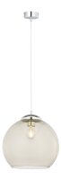 Stilvolle Pendelleuchte Metall Glaskugel E27 Retro