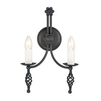 Schwarze Wandlampe Rustikal Schlafzimmer Flur