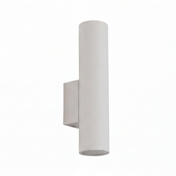 Wandleuchte innen Weiß Metall H:25cm 2x GU10 Up Down