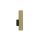 Elegante Wandleuchte Messing H:25cm schmal 2x GU10