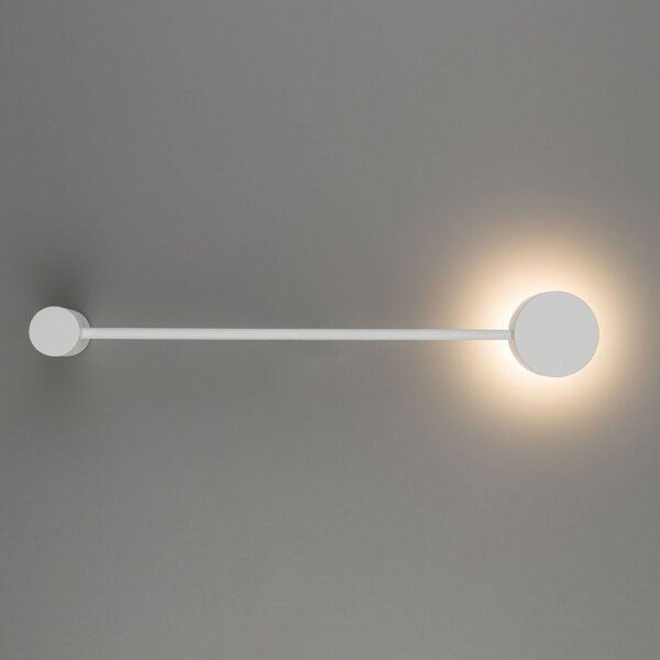 Metall Wandlampe Weiß 52cm flach GX53 indirektes Licht