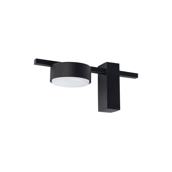 Schwarze Wandleuchte Modern Aluminium Metall GX53