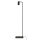 Verstellbare Stehlampe Wohnzimmer Schwarz Metall 124cm
