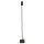 Verstellbare Stehlampe Wohnzimmer Schwarz Metall 124cm
