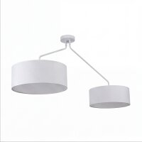 XXL Deckenlampe Weiß verstellbar 100-156cm lang