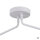 XXL Deckenlampe Weiß verstellbar 100-156cm lang
