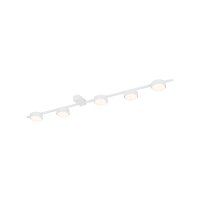 Weiße Deckenleuchte groß L:98cm Aluminium...