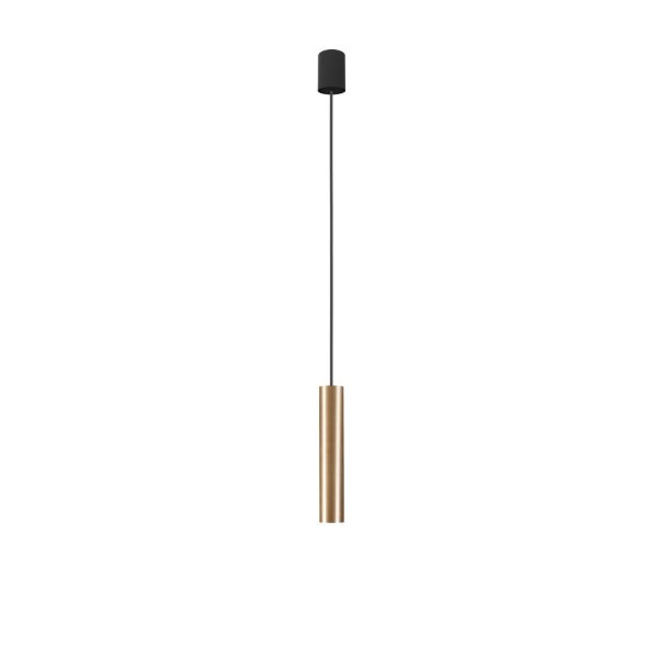 Pendelleuchte Messing rund Ø5,5cm Modern Design elegant