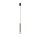 Pendelleuchte Messing rund Ø5,5cm Modern Design elegant