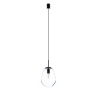 Stilvolle H&auml;ngelampe Glas Schirm &Oslash;22cm E27...