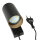 Wandspot mit Schalter Kabel Schwarz Gold GU10