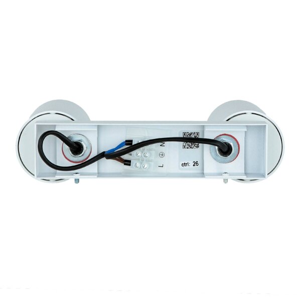 Deckenstrahler Weiß länglich B:5,5-20cm Modern flexibel