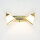 Badleuchte mit Schalter in Gold Jugendstil GRANDO