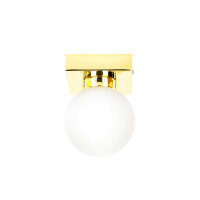 Badlampe in Gold Weiß STAR Wand Decke