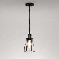 Pendelleuchte DURHAM in Kupfer E27 Industrial Design